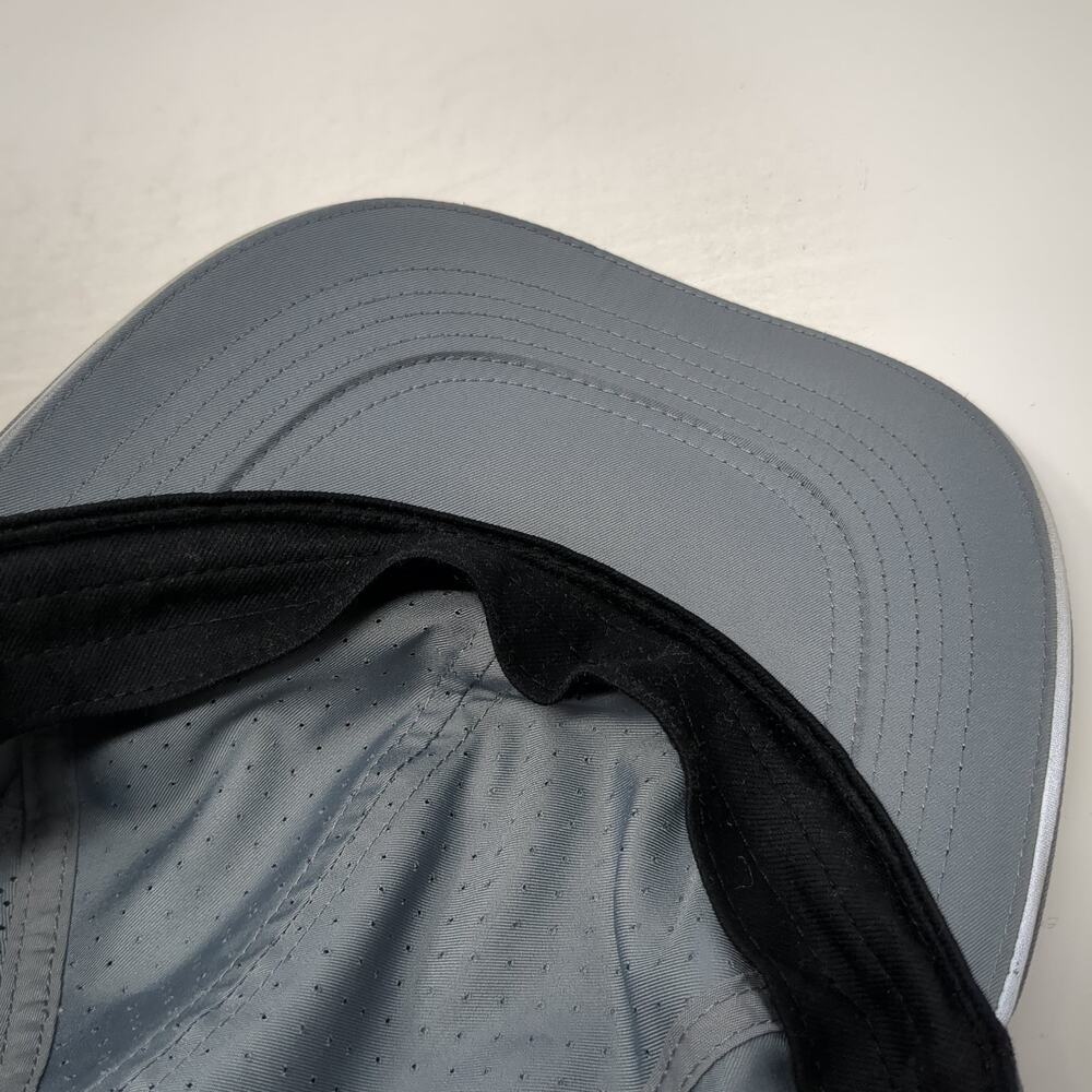 Nike Dri-Fit Slideback Baseball Cap Gray One Size Adjustable Featherlight - Picture 8 of 10